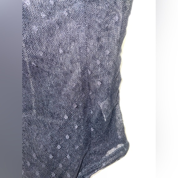 Kittenish Black lace polka dot bodysuit - size xs - Picture 5 of 11